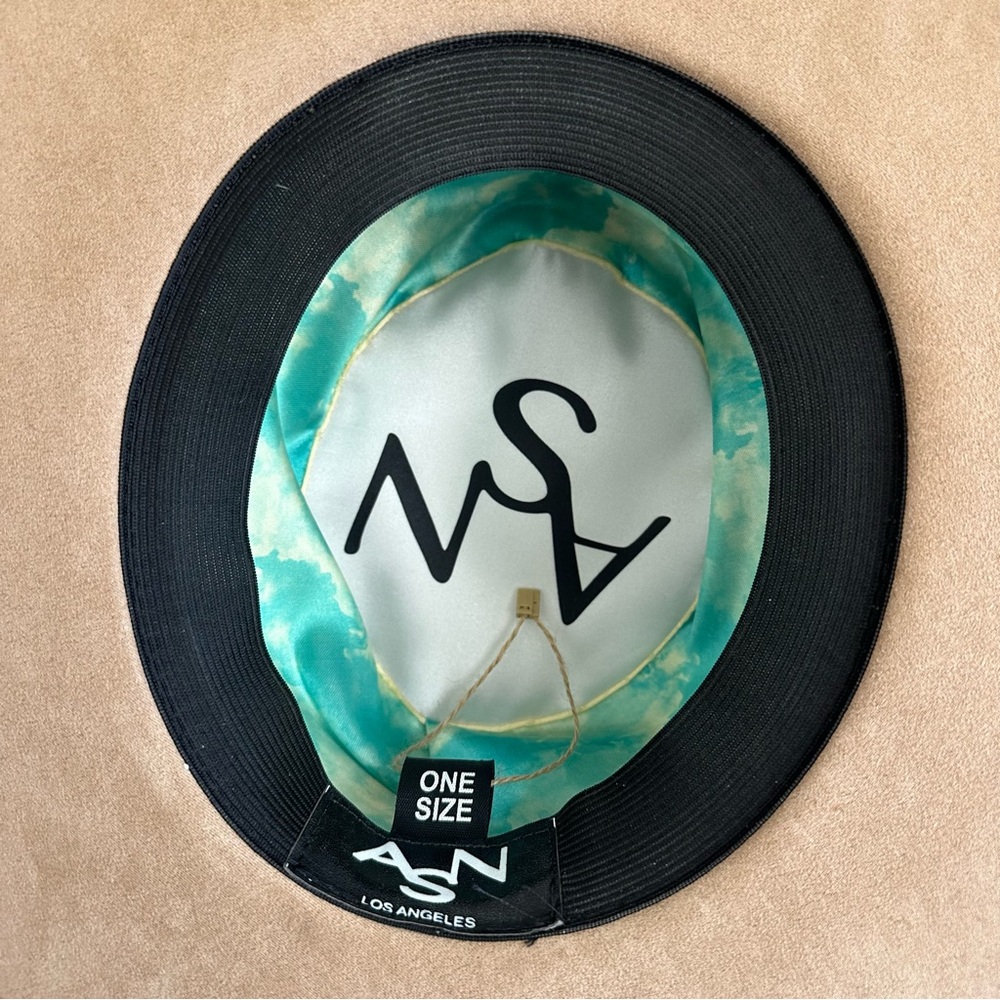 Anthropologie ASN Ashton Trimmed Boater Hat - Picture 5 of 7